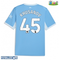 Manchester City Abdukodir Khusanov #45 Hjemmedrakt 2026-27 Kortermet